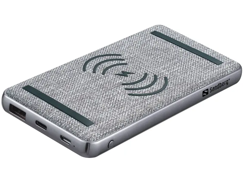 Sandberg Dual-Mode Powerbank – 10,000Mah With 20W Pd + Qi Wireless Charging (Model 420-61) 1