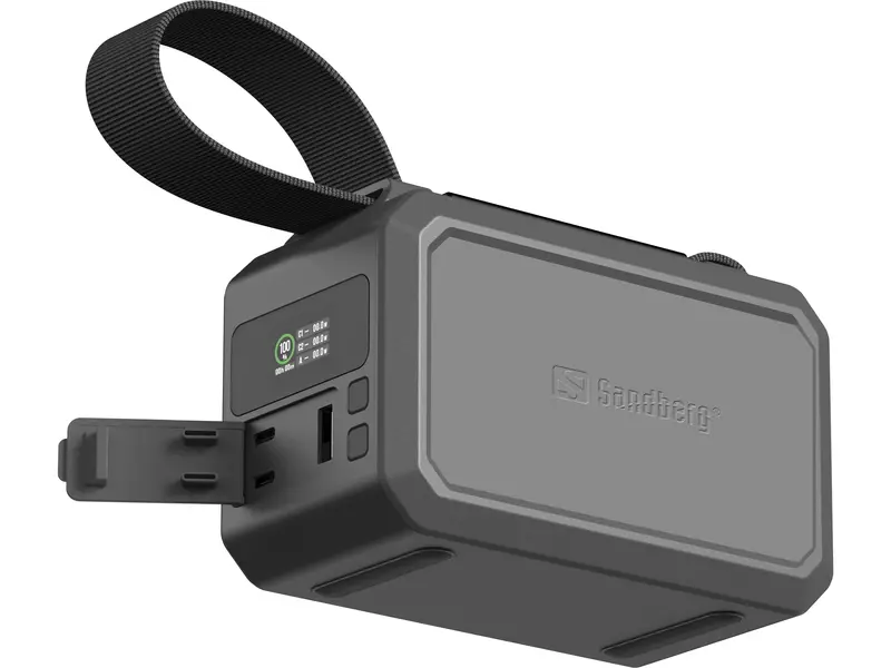 Sandberg High-Capacity Power Bank – 40,000 Mah Dual Usb-C 100W Fast Charging | Model 421-14 1