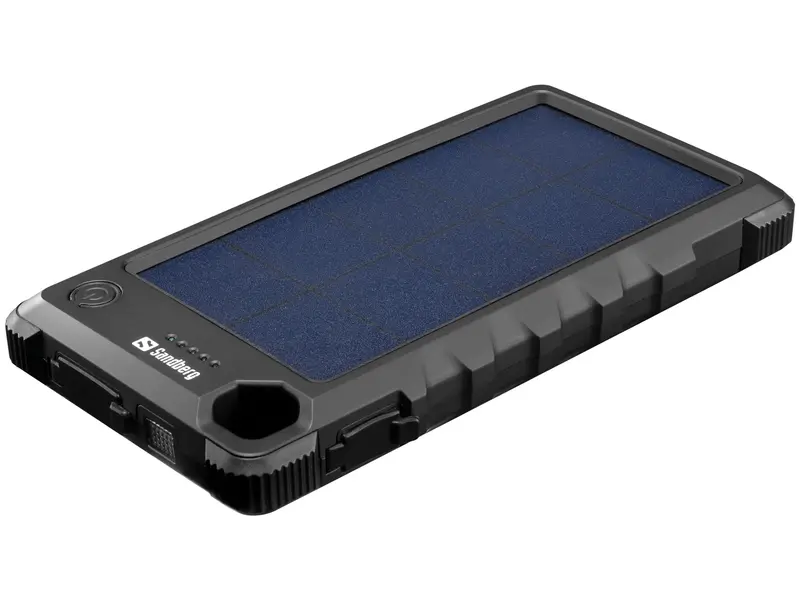 Sandberg Outdoor Solar Powerbank – 10,000Mah Durable Build With Solar Charging (Model 420-53) 1