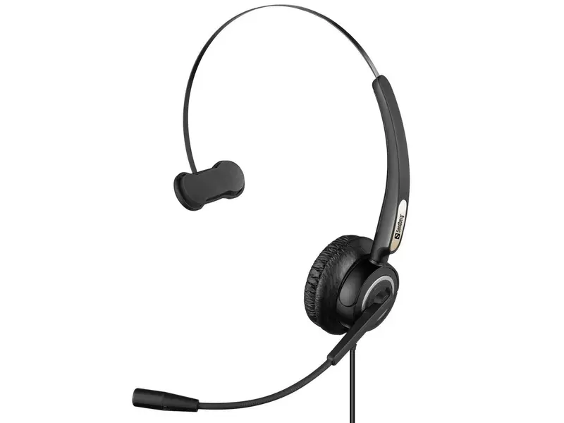 Sandberg Pro Mono Usb Office Headset – Lightweight Plug-And-Play Design (126-14) 1