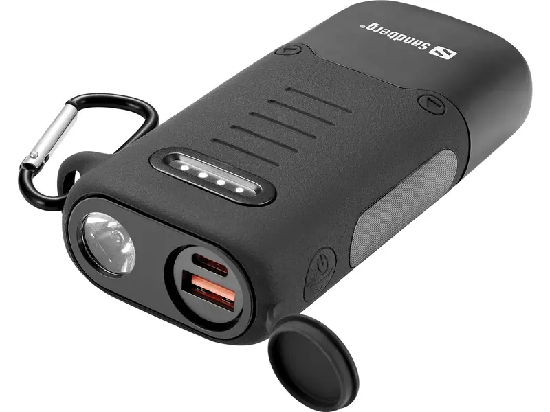 Sandberg Survivor Powerbank – 10,000Mah With Usb-C Pd 30W Fast Recharge (Model 421-11) 1