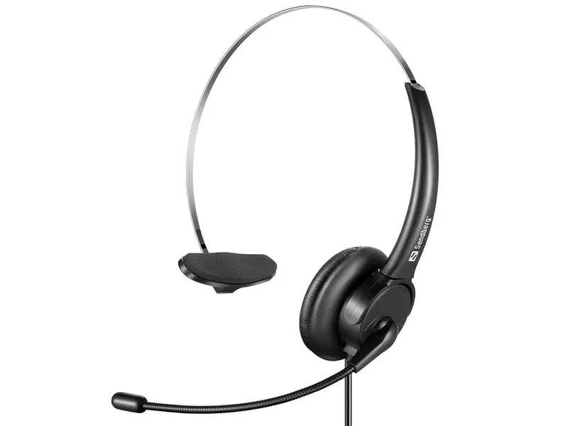 Sandberg Usb Mono Office Headset – Simple, Effective Audio For Frontline Workers | 126-28 1