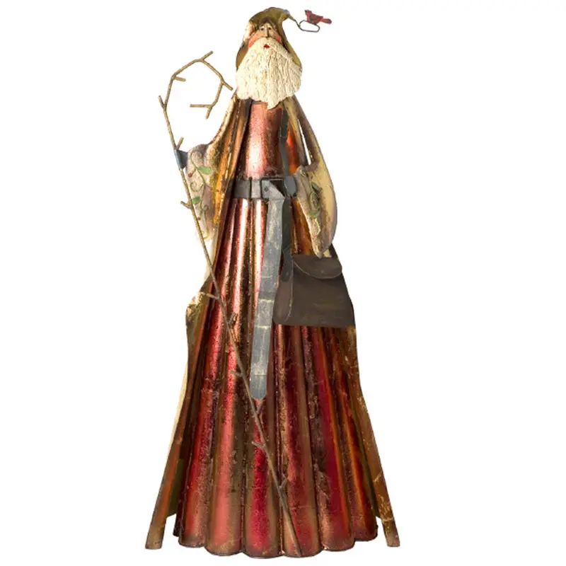 Santa Claus With Gift Bag – Festive Decor Statue 1