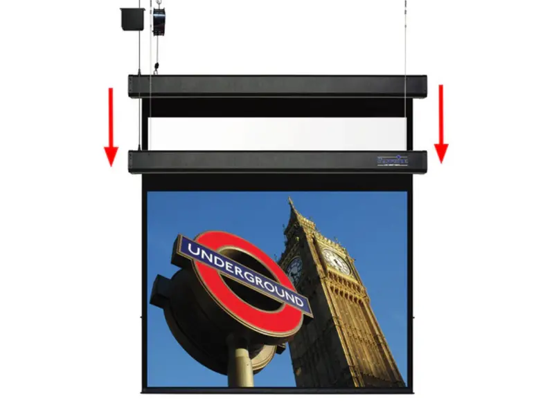 Sapphire Smart Move Motorized Projector Screen — 2030 × 1520 Mm, 4:3 Aspect Ratio, Rear Projection | Ssm200Radv 1