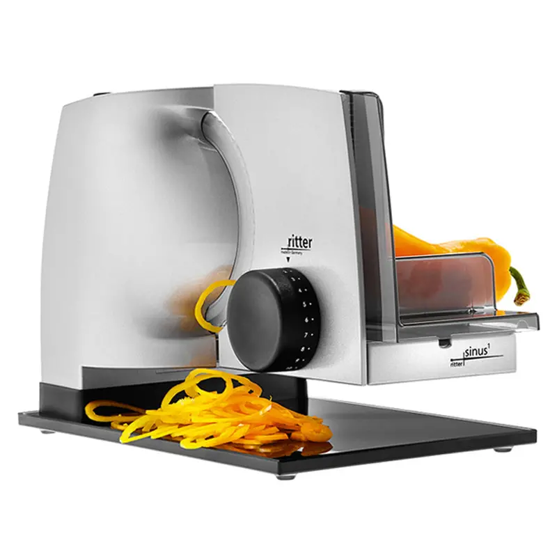Sinus1 Heavy-Duty Electric Slicer – 22 Cm Smooth Blade, High-Capacity Build (34.5 × 26.5 × 22 Cm, 4 Kg) 1