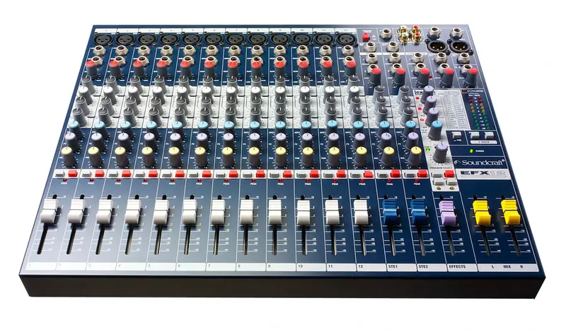Soundcraft Efx12 – 12-Channel Analog Mixer Featuring Built-In Lexicon Effects & Value-Oriented Design | Scr-E535100000Uk 1
