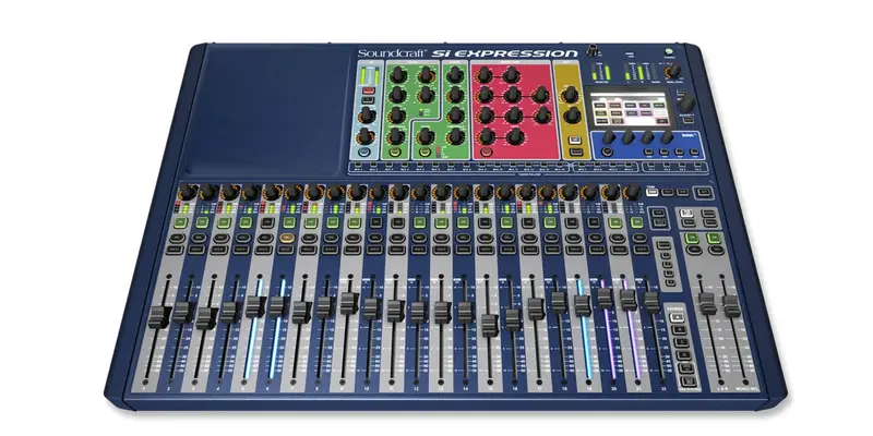 Soundcraft Si Expression 2 – Compact Digital Mixing Console For Live And Studio Use 1
