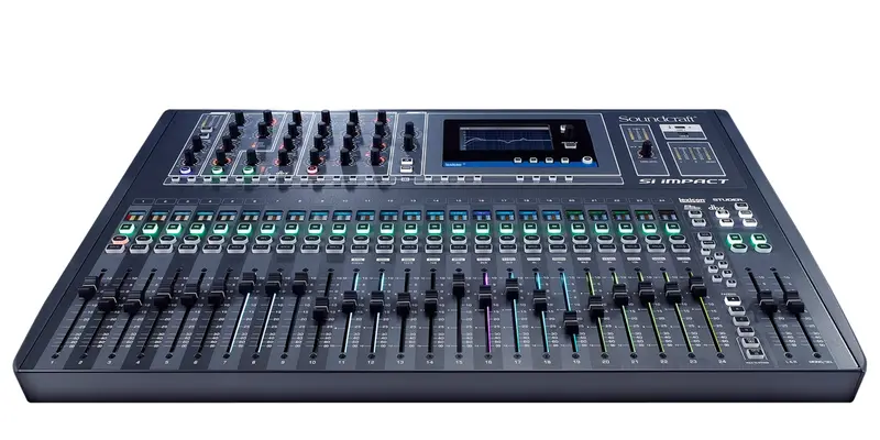 Soundcraft Si Impact 80-Channel Digital Console With 32X32 Usb Audio Interface & Ipad Remote Control 1