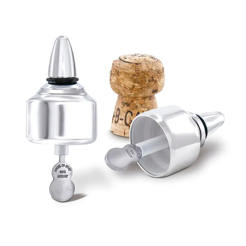 Sparkling Wine Pour Spout – Mars-Style, Ø3.8×9 Cm Stainless Steel Dispenser 1