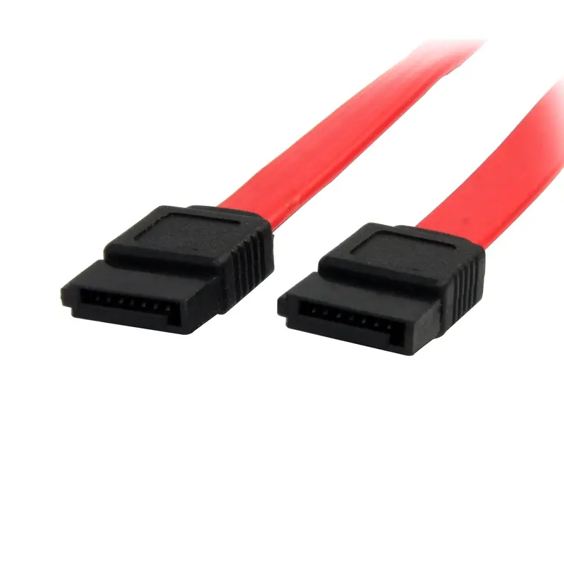 Startech Sata18 Red Sata Iii 6Gbps Data Cable – 18-Inch High-Speed Internal Drive Connection 1