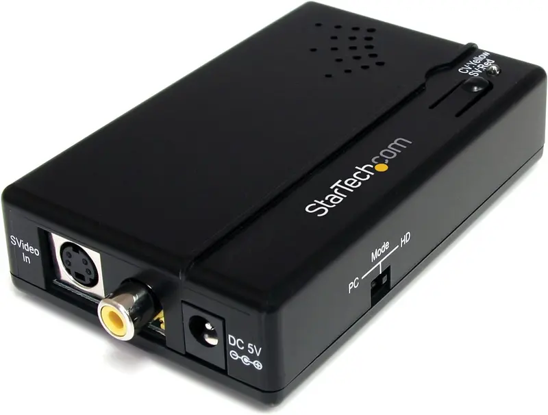 Startech Taa-Compliant Composite & S-Video To Hdmi Converter With Audio Support | Vid2Hdcon 1