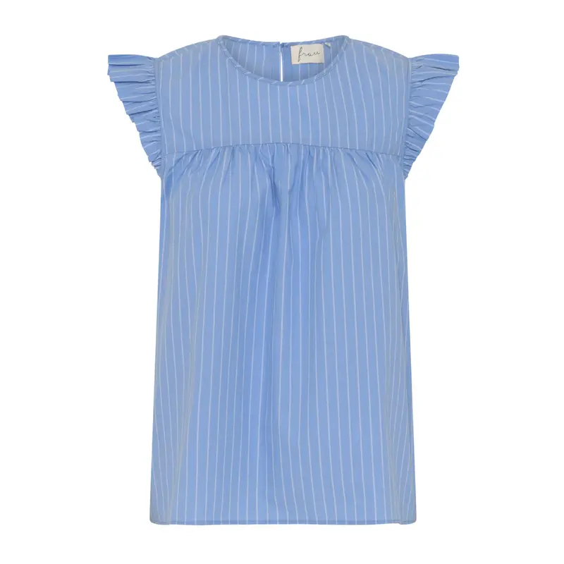 Stockholm Top In Hydrangea Stripe 1