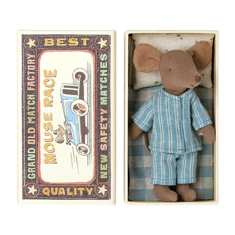 Storebror Matchbox Mouse Toy – Charcoal Grey 1