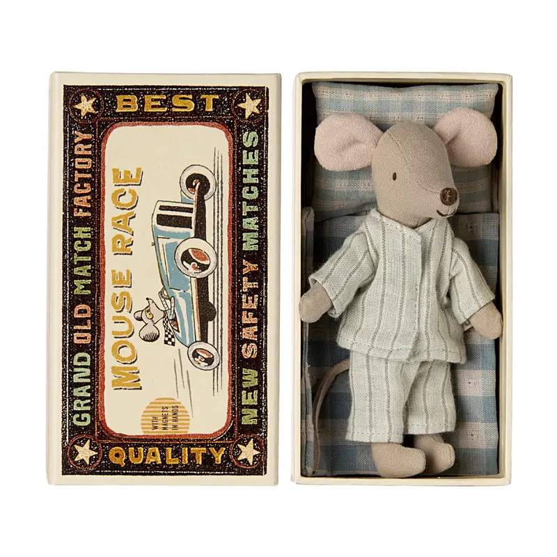 Storebror Matchbox Mouse Toy – Slate Grey (Duplicate Design) 1