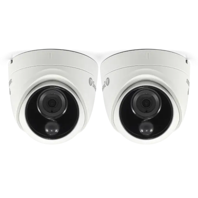 Swann 4K Ultra Hd Thermal Dome Cameras – Weatherproof Outdoor Surveillance With Smart Detection | Swpro-4Kdomepk2-Eu 1