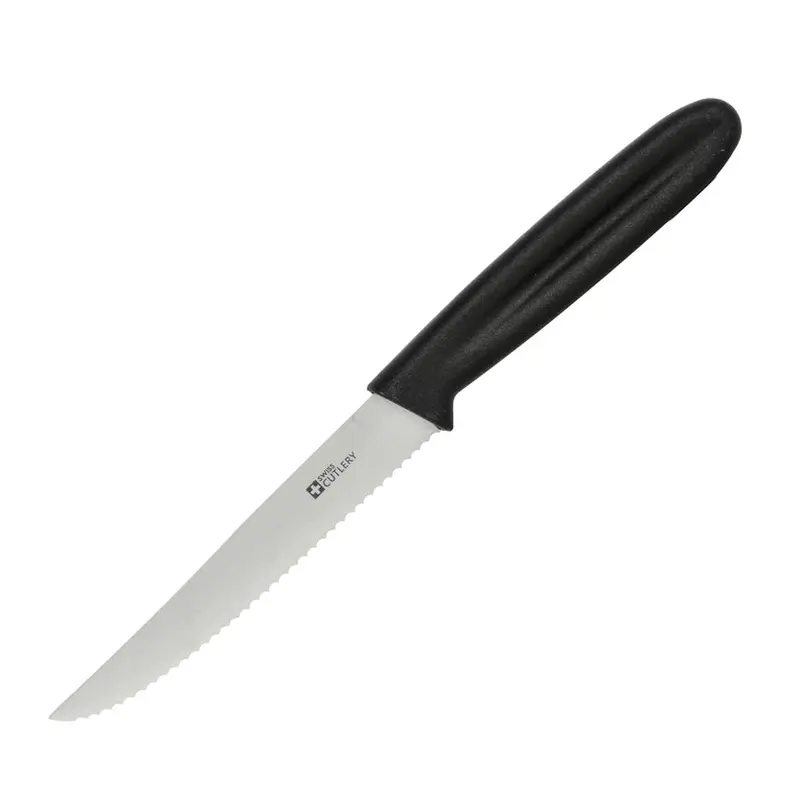 Swiss Cutlery Wavy-Edge Steak Knife – 11 Cm Blade / 21.5 Cm Total Length 1