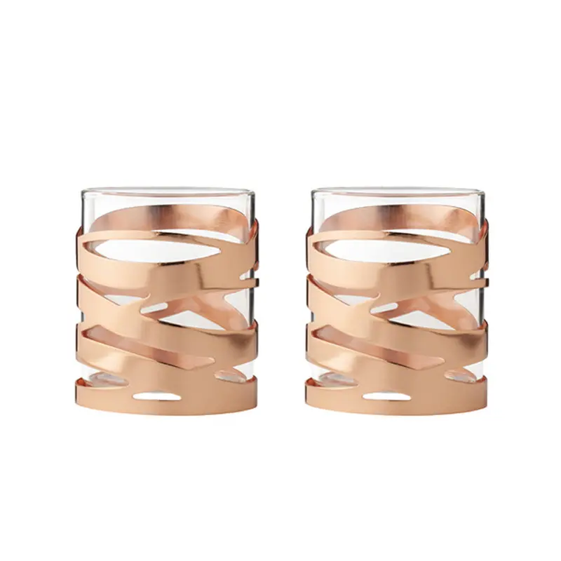 Tangle Lantern Pair – Compact Dual-Use Light Holders (6 × 7 Cm) 1