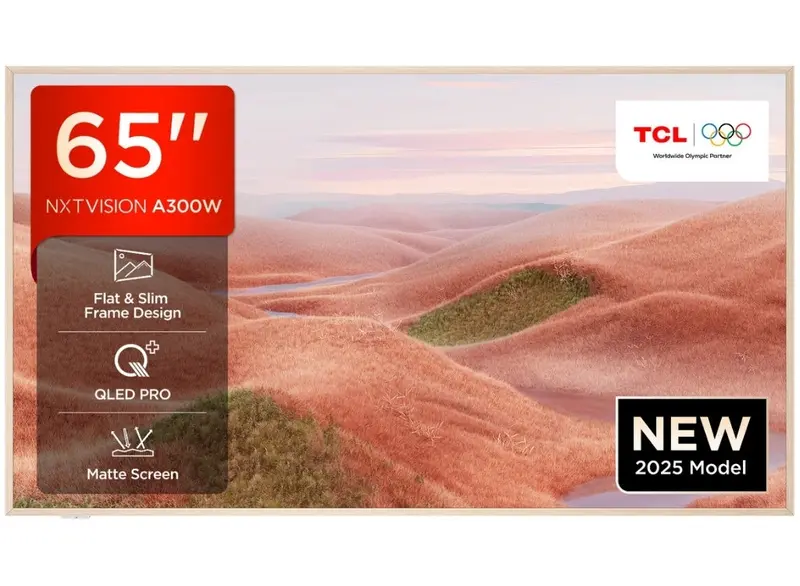 Tcl 65A300W-Uk 65-Inch Nxtvision 4K Qled Pro Smart Tv – 120Hz Refresh 1