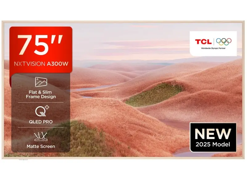 Tcl 75A300W-Uk 75-Inch Nxtvision 4K Qled Pro Smart Tv With 120Hz Refresh Rate 1