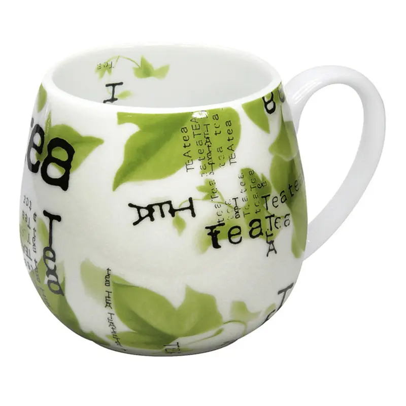 Tea Mug – Tea Collage Pattern – 420 Ml 1
