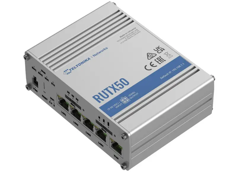 Teltonika Rutx50 Industrial 5G Router With Advanced Security – Rutx50000000 1