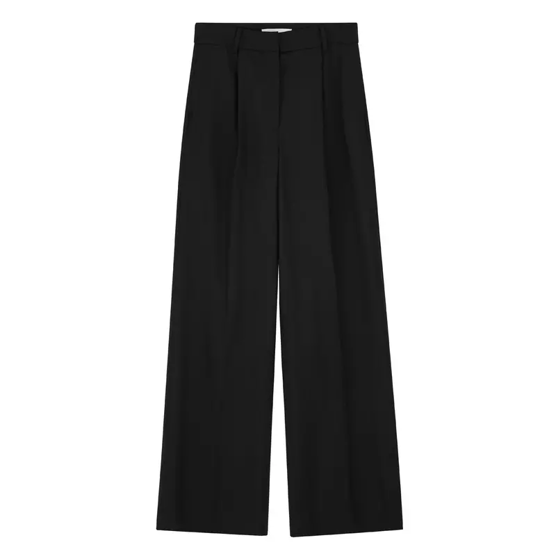 Thom High-Waisted Tailored Trousers In Black 1
