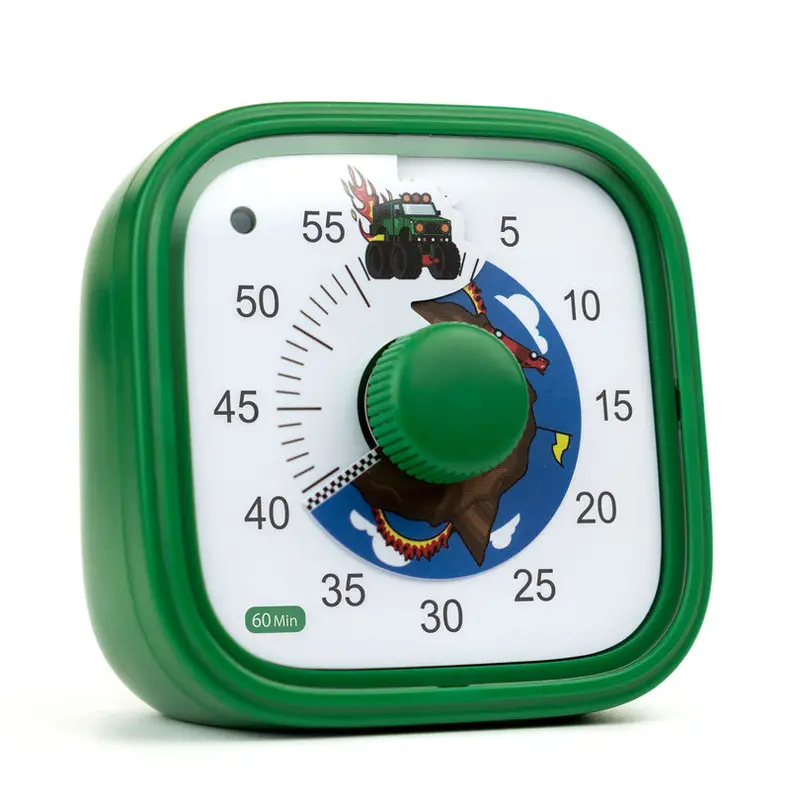 Tick Tock Truck Visual Organizer Box – 8 × 8 × 4.5 Cm 1