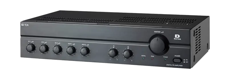Toa A-2120Dd 100V Mixer Power Amplifier With Digital Signal Processing 1
