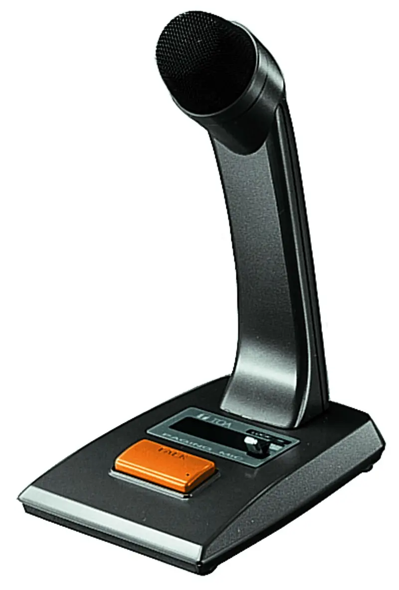 Toa Pm-660 Desktop Paging Microphone System 1