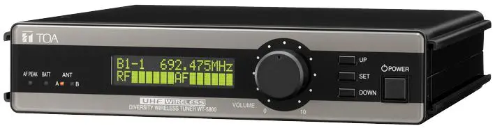 Toa Wt-5800-D04: Uhf Wireless Tuner Module For Toa D04 Series Audio Systems 1