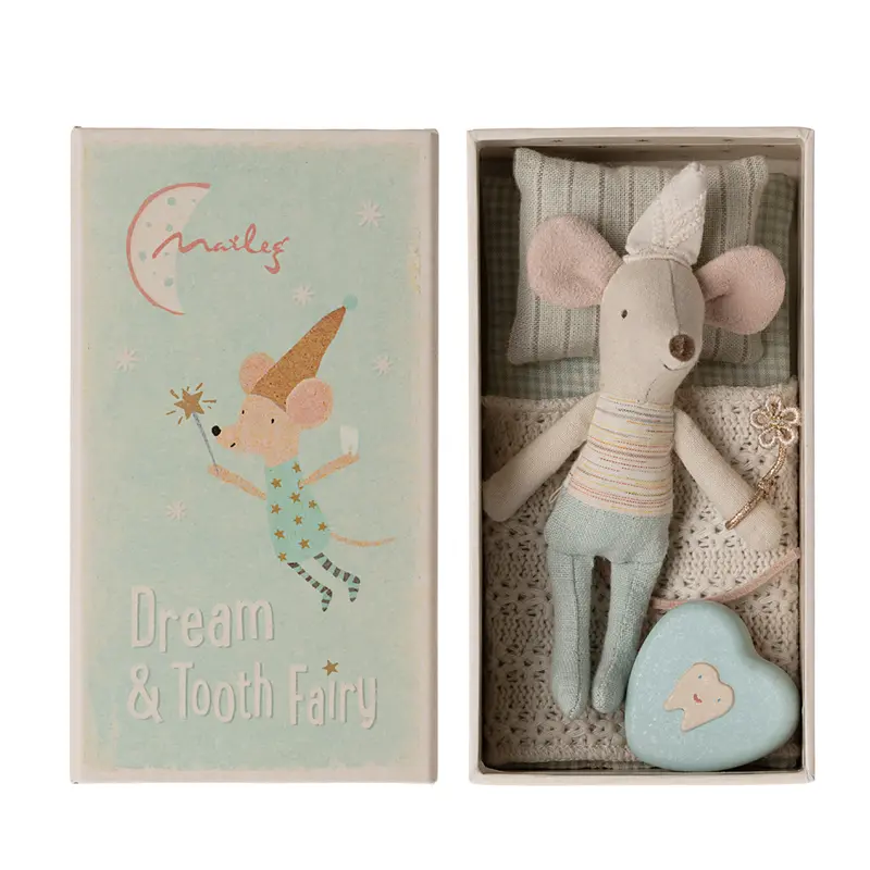 Tooth Fairy Mouse Figurine In Matchbox 1