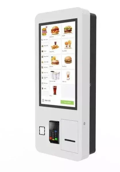 Touchscreen Self-Service Kiosk For Takeaway Food Ordering 1
