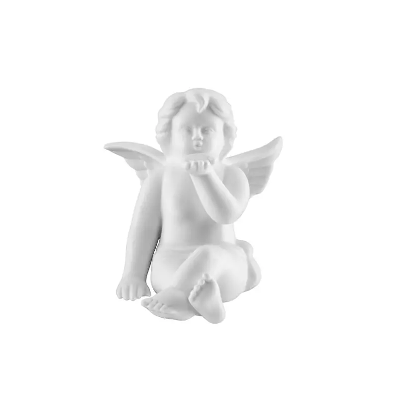 Traditional Italian 'Baciamano' Angel Figurine – 10X11X10 Cm 1