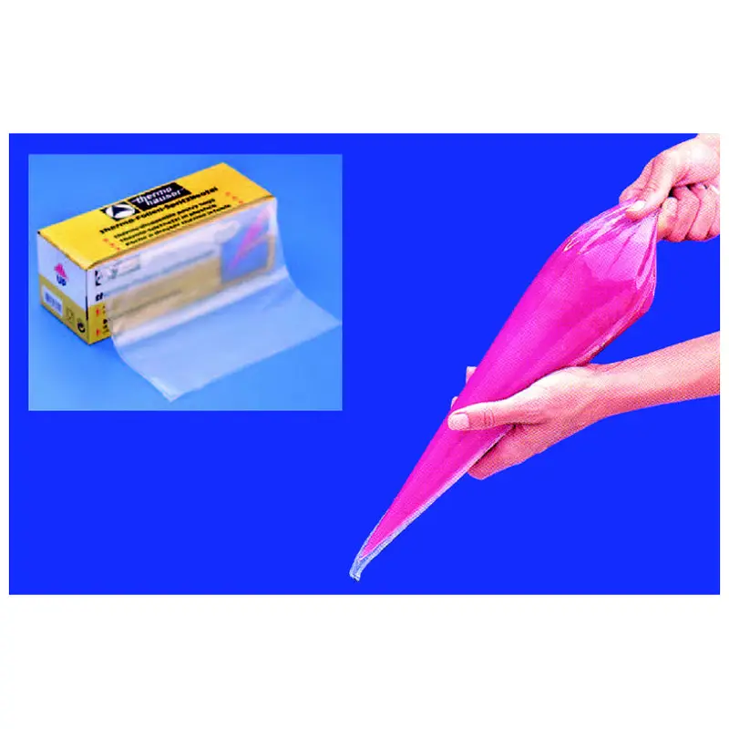 Transparent Disposable Pouches – 100-Pack, 46 Cm Roll 1