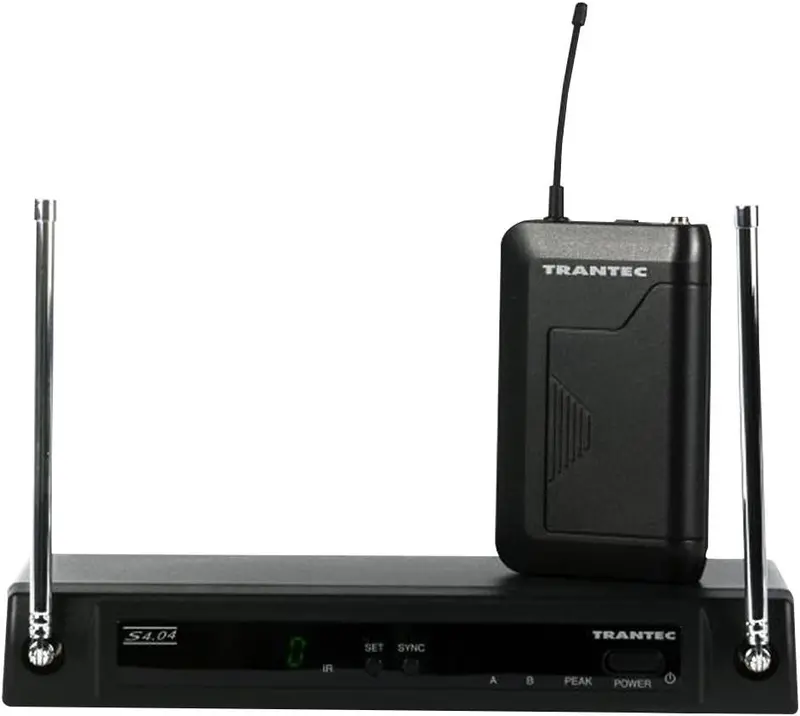 Trantec S4.04 Belt-Pack Microphone System With Eb-Gd5 Receiver 1