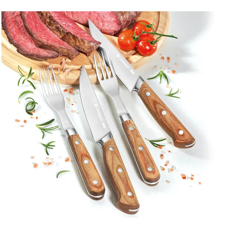 Two-Piece Steak Knife Set – Premium Stainless Steel, 13–23.5 Cm Length Range 2