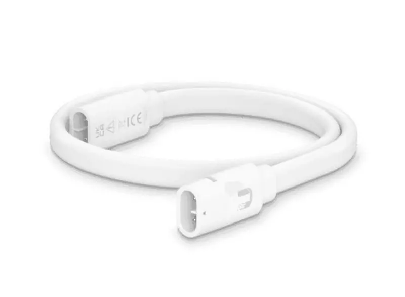 Ubiquiti Uisp Power Transport Cable – 0.5M White Dc Power Extension 1