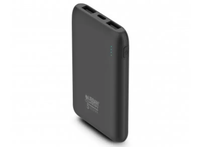 Urban Factory Upb00Uf 5,000 Mah Compact Power Bank – Black 1