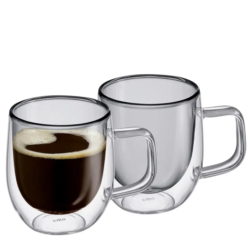 Veneto Espresso Cup Set – 2-Piece, 200 Ml Each, Ø8 X 9 Cm 1