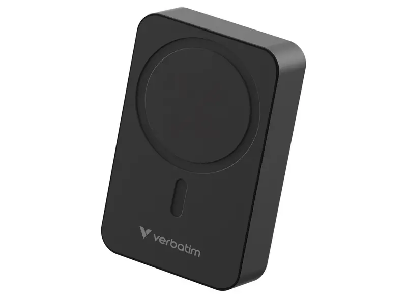 Verbatim Charge 'N' Go Essential Magnetic 20,000 Mah Wireless Power Bank – Black (32223) 1