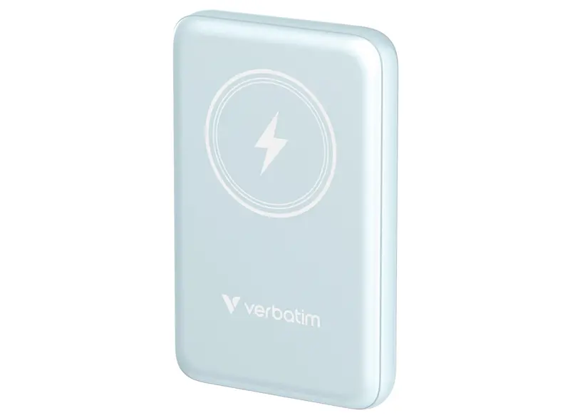 Verbatim Charge 'N' Go Magnetic 10,000 Mah Wireless Power Bank – Blue (32247) 1