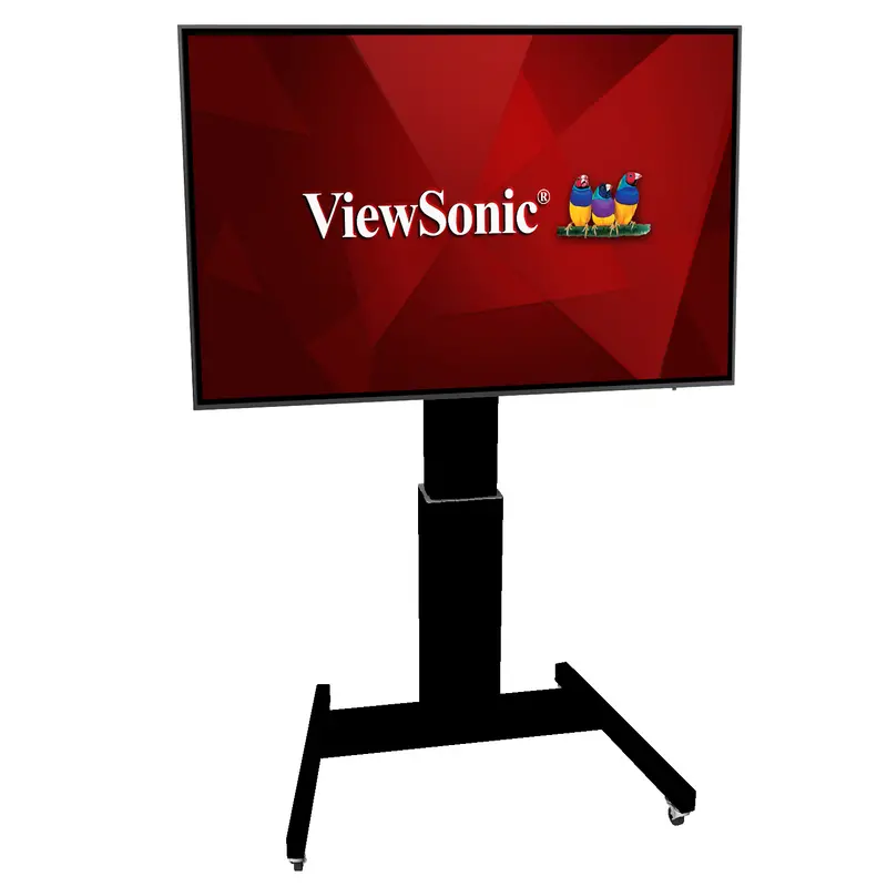 Viewsonic Vb-Cnm-001 Height-Adjustable Motorized Trolley For 42–100 Inch Screens 1