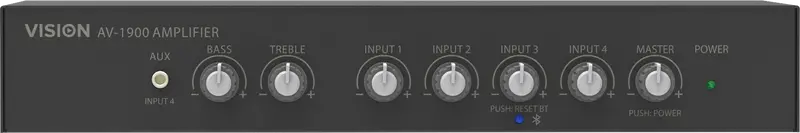 Vision Av-1900 2×50W Rms Mixer Amplifier With Input Routing 1