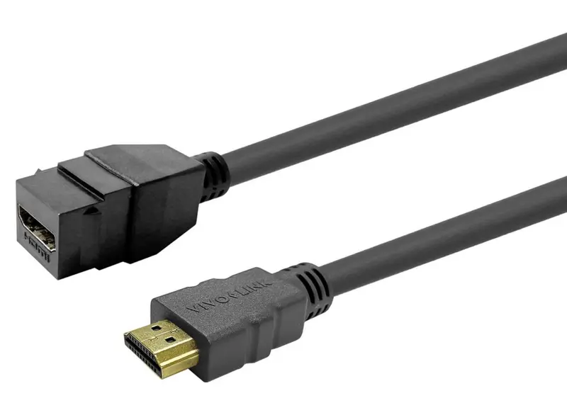 Vivolink Pro Keystone Hdmi Extension Cable – 5M, Black 1