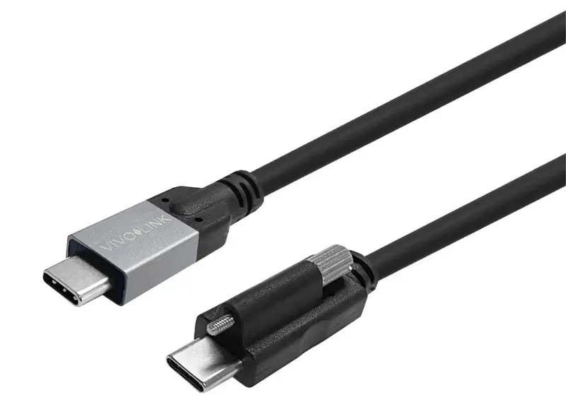 Vivolink Pro Prousbcmms7: 7M Usb 3.2 Gen 2X2 (20Gbps) Usb-C Screw-Lock Cable 1