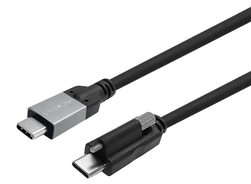 Vivolink Pro Screw-Lock Usb-C Cable – 6M, Usb 3.2 Gen 2 (20Gbps) 1