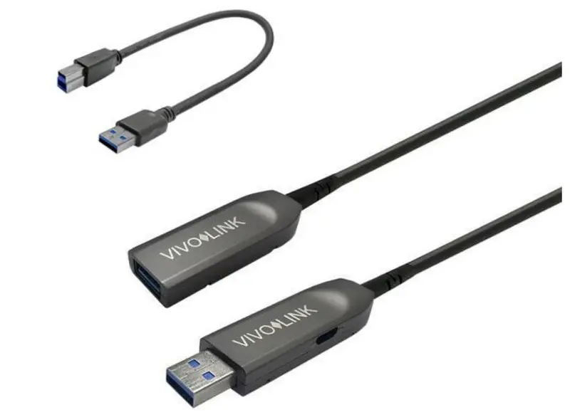 Vivolink Pro Usb 3.0 Extension Cable – 10M, A-Male To A-Female + Usb-A To Usb-B Adapter 1