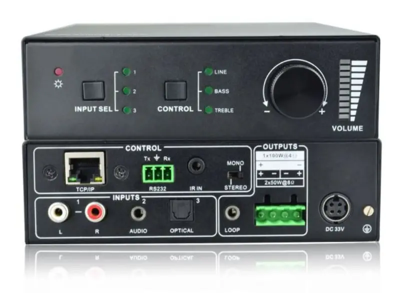Vivolink Vl120005 Dual 50W Audio Amplifier | High-Output Stereo Solution 1