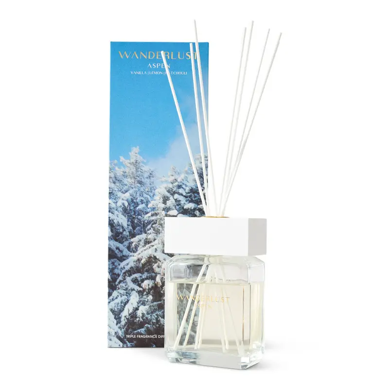 Wanderlust Luxury Diffuser – 300Ml, Sustainable Rattan Reeds 1