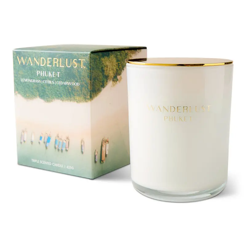 Wanderlust Soy Wax Candle With Lid – 425 G 1